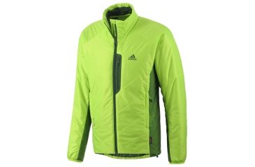 Image of Adidas Terrex Ndosphere Jacket - Men's-Neon Green-Medium