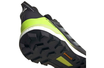 Image of Adidas Terrex Skychaser 2 Shoes - Men's, Core Black/Ftwr White/Solar Yellow, 12.5, FW2923-001-12.5