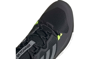 Image of Adidas Terrex Skychaser 2 Shoes - Men's, Core Black/Ftwr White/Solar Yellow, 12.5, FW2923-001-12.5