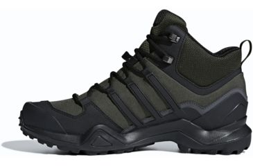 Image of Adidas Terrex Swift R2 Mid GTX Hiking Shoes - Men's, Night Cargo/Black/Base Green, 11, AC7772-11