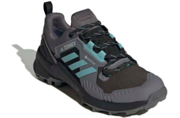 Image of Adidas Terrex Swift R3 GTX Hiking Shoes - Women's, Grey Five/Mint Ton/Core Black, 6.5, GZ3046-6.5