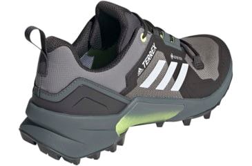 Image of Adidas Terrex Swift R3 GTX Shoes - Women's, Grey Three/Halo Silver/Hi-Res Yellow, 10, FW2781-036-10