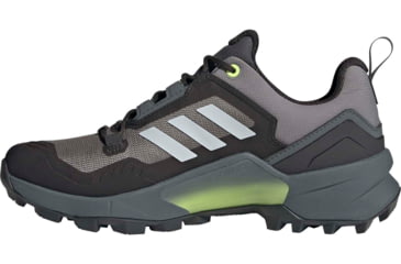 Image of Adidas Terrex Swift R3 GTX Shoes - Women's, Grey Three/Halo Silver/Hi-Res Yellow, 10, FW2781-036-10