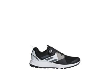 Image of Adidas Terrex Two Boa Trail Running Shoe - Men's, Black/Translucent/White, 9.5, CM7574-9.5