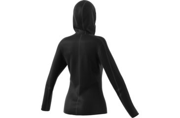 Image of Adidas Terrex Tracerocker Hooded Fleece Thermal Jacket - Women's, Black, DQ1517-DEMO