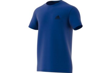 Image of Adidas Terrex Ultimate  Men's Short Sleeve Tee, Col. Royal/Colored Heather, Small, BP9737-S