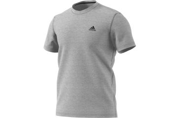 Image of Adidas Terrex Ultimate Short Sleeve Tee - Men's-Medium Grey Heather-Large