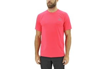 Image of Ultimate Short Sleeve Tee - Mens-Shock Red/DGH Solid Grey-Small