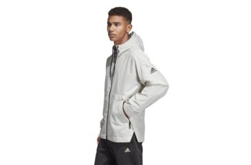 Image of Adidas Terrex Urban Climastorm Fleece Jacket - Mens, Raw White, DQ1621-DEMO