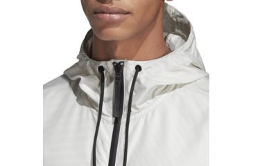 Image of Adidas Terrex Urban Climastorm Fleece Jacket - Mens, Raw White, DQ1621-DEMO