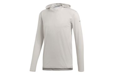 Image of Adidas Terrex Voyager Parley Men's Hoodie, Grey One, Small, CF4700-S