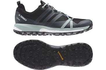Image of Adidas Terrex Women's Terrex Agravic GTX Trailrunning Shoes, Carbon/Grey Three/Ash Green, 7 US, CM7648-7
