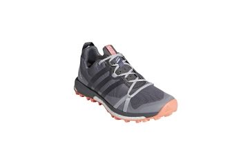 Image of Adidas Terrex Women's Terrex Agravic Trailrunning Shoes, Grey Three/Grey Four/Chalk Coral, 5 US, CQ1732-5