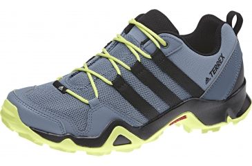 Image of Adidas Terrex Women's Terrex AX2R Hiking Shoes, Raw Grey/Black/Semi Frozen Yellow, 6 US, CM7721-6