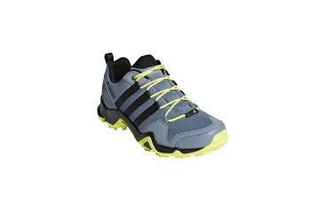 Image of Adidas Terrex Women's Terrex AX2R Hiking Shoes, Raw Grey/Black/Semi Frozen Yellow, 5 US, CM7721-5