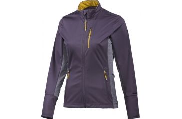 Image of Adidas Terrex Xperior Jacket - Women's-Ash Purple/Raw Ochre-Small