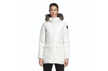 Image of Adidas Terrex Xploric Parka - Women's, Core White, Small, CY8607-S