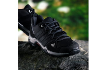Image of Adidas Terrex Ax2R - Kids, Black/Black/Vista Gray, 11K, BB1935-11K