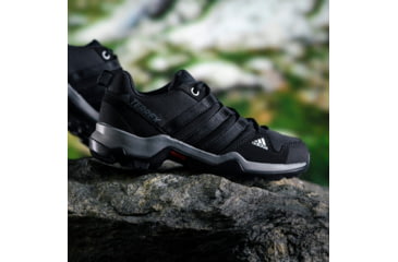 Image of Adidas Terrex Ax2R - Kids, Black/Black/Vista Gray, 11K, BB1935-11K