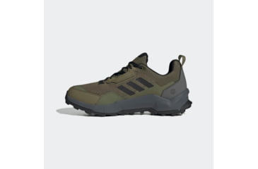 Image of Adidas Terrex AX4 Hiking Shoe - Mens, Focus Olive/ Black/Grey Five, 9US, HP7390-9