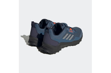 Image of Adidas Terrex AX4 Hiking Shoe - Mens, Wonder Steel/Grey Three/Impact Orange, 9,5US, HP7392-9-5