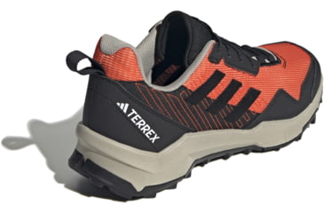 Image of Adidas Terrex AX4 Hiking Shoes - Mens, Non-Dyed/Core Black/Semi Impact Orange, 12 US, HQ9023-12