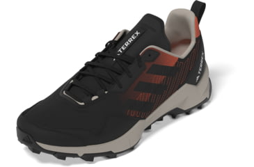 Image of Adidas Terrex AX4 Hiking Shoes - Mens, Non-Dyed/Core Black/Semi Impact Orange, 12 US, HQ9023-12