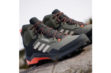 Image of Adidas Terrex IG8853 TERREX AX4 MID GTX, Mens, OLISTR/WONBEI/CBLACK, 11.5, IG8853-11.5