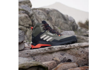 Image of Adidas Terrex IG8853 TERREX AX4 MID GTX, Mens, OLISTR/WONBEI/CBLACK, 11.5, IG8853-11.5
