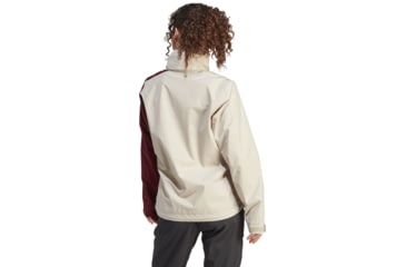 Image of Adidas Terrex Multi Rain Rdy Two-Layer Rain Jacket - Womens, Wonder Beige/Shadow Red, Medium, IP3839-M