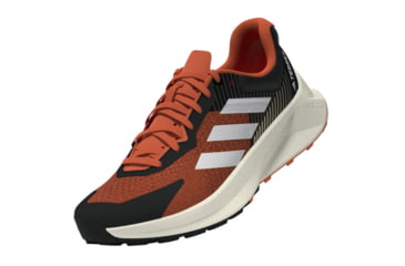 Image of Adidas Terrex Soulstride Flow Trail Running Shoes - Mens, Black/Crystal White/Impact Orange, 12US, HP5564-12
