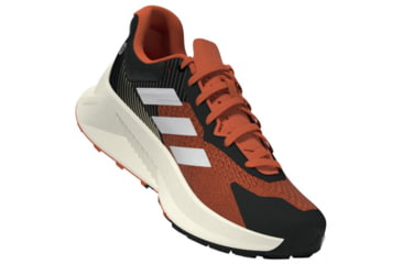 Image of Adidas Terrex Soulstride Flow Trail Running Shoes - Mens, Black/Crystal White/Impact Orange, 12US, HP5564-12