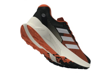 Image of Adidas Terrex Soulstride Flow Trail Running Shoes - Mens, Black/Crystal White/Impact Orange, 12US, HP5564-12