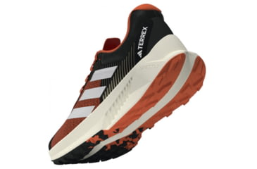 Image of Adidas Terrex Soulstride Flow Trail Running Shoes - Mens, Black/Crystal White/Impact Orange, 12US, HP5564-12