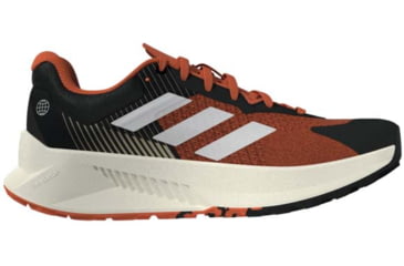 Image of Adidas Terrex Soulstride Flow Trail Running Shoes - Men's, Black/Crystal White/Impact Orange, 12US, HP5564-12