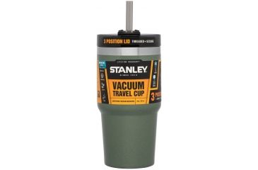 Image of Adventure Vacuum Quencher 20 oz-Hammertone Green
