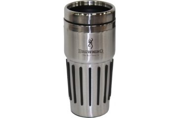 Image of AES Optics Browning Stainless Mug, Rubber Grip Bottom 98930