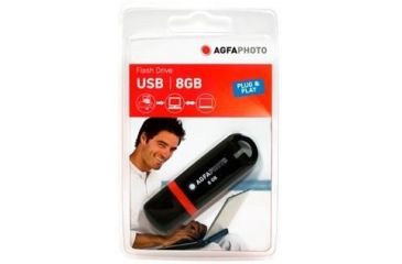 Image of AGFAPhoto USB Flash Memory Stick 8GB AP8GBUSBFDR