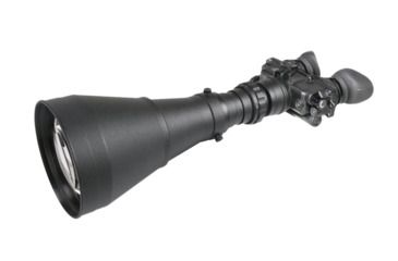 Image of AGM Global Vision FoxBat-LE10 Night Vision Bi-Ocular, Mil-Spec, 9.6x, Gen 2+ White Phosphor, /w Sioux850 Long-Range Infrared Illuminator, Black 13FXL922254011