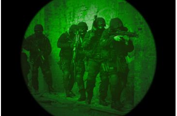 Image of AGM Global Vision MUM-14A NW2 Multi Purpose Night Vision Monocular, Gen 2+ , Level 2, Mil Spec, White Phosphor, Black, 11M14122354021