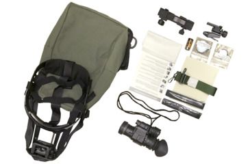 Image of AGM Global Vision MUM-14A Multi-Purpose Night Vision Monocular, Mil-Spec, Gen 2+ Level 3, Black 11M14122353031