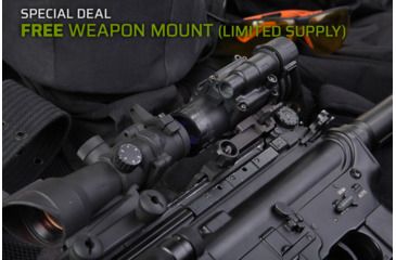 Image of AGM Global Vision MUM-14A Multi-Purpose Night Vision Monocular, Mil-Spec, Gen 2+ Level 3, Black 11M14122353031