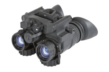 Image of AGM Global Vision NVG40 1x27mm Dual Tube Night Vision Goggle/Binocular Gen 2+, F/1.3, White Phosphor, Black, 12NV4122454011