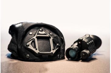 Image of AGM Global Vision PVS-14 OMEGA Multi-Purpose Night Vision Monocular, Mil-Spec, Gen 2+ White Phosphor, Photonis IIT, /w Manual Gain, Black 11PO4122454011