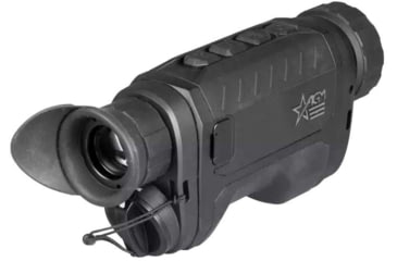 Image of AGM Global Vision ReachIR LRF 35-640 2-16x35mm Thermal Monocular w/Built-in Laser Range Finder, 50Hz, 640x512, Black, REAC35-640-LRF