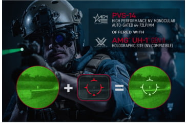Image of AGM Global Vision VTX Night Vision Compatible Kit Gen2, Black, 4.5 2.5 2.7, 616105RP21