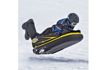 Image of Airhead Sportsstuff Descender Sports Tube, 45In, Black/Yellow, 30-2000