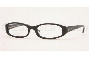 Image of AK Anne Klein AK8047 Eyeglasses with Non-Rx Lenses 147-5117 - Black 