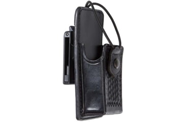 Image of Aker Leather Swivel Radio Holder, Motorola XTS 3000, Basketweave, Black, A588-BW-XTS3000