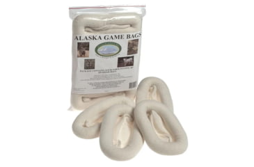 Image of Alaska Game Bags Alaska Game Bags Guide Series Rolled Quarter Game Bag Double Weight 48" Quarter Bags 4/ct, DSC448HW